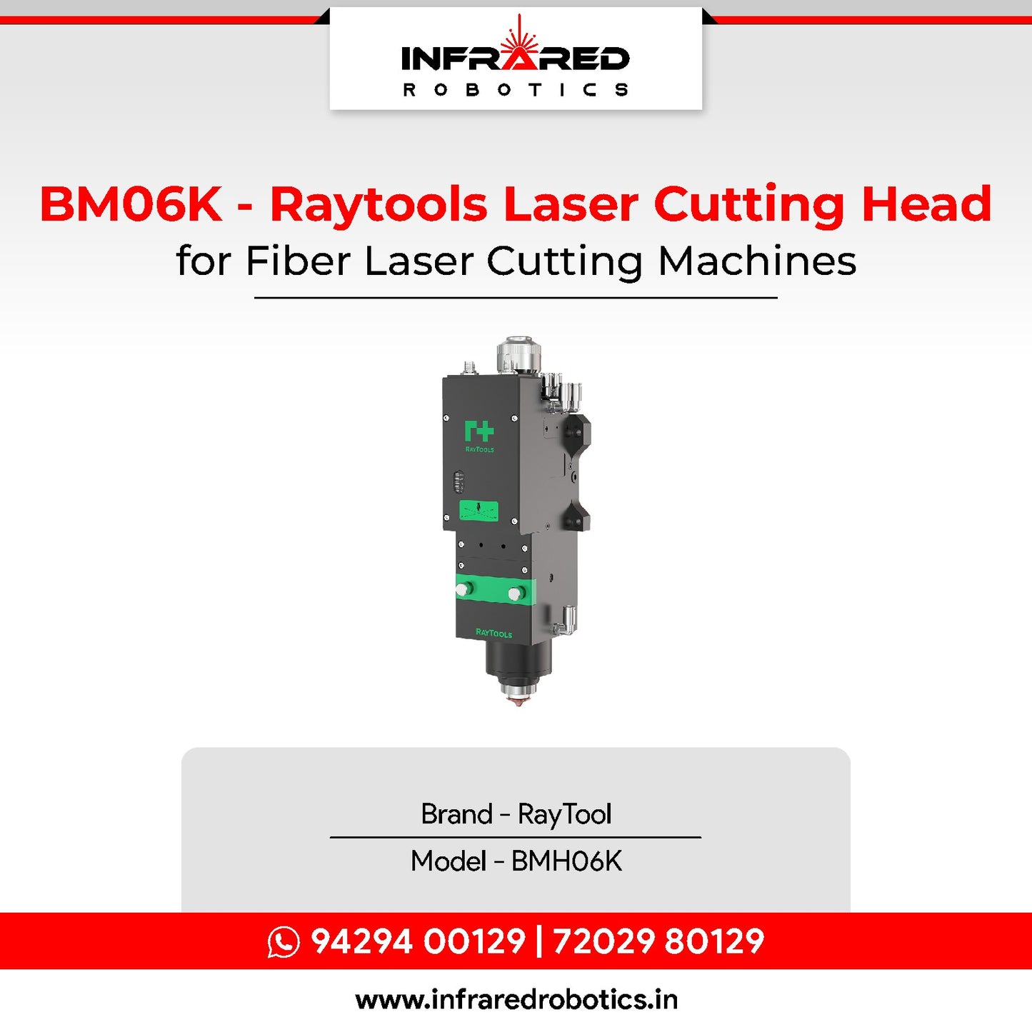 Raytools Laser Cutting Head - BM06K