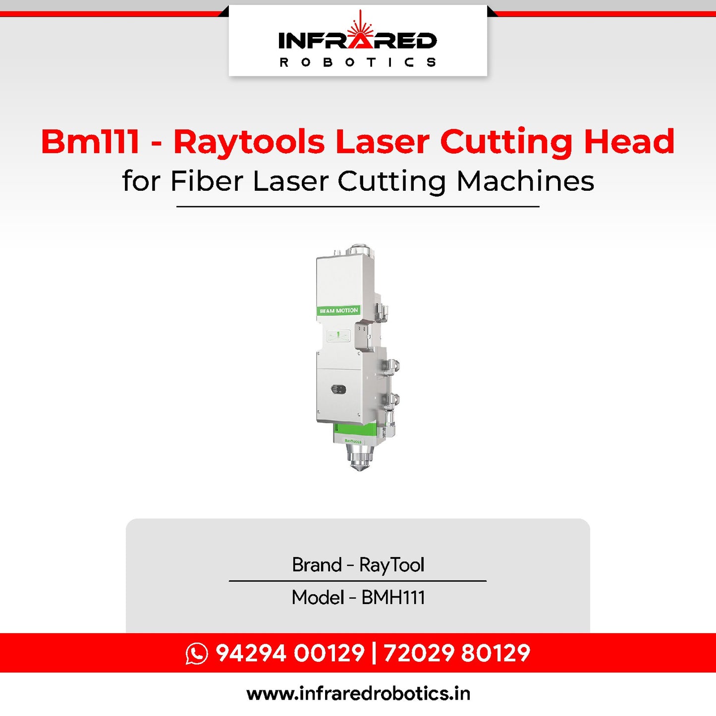 Raytools Laser Cutting Head - BM111