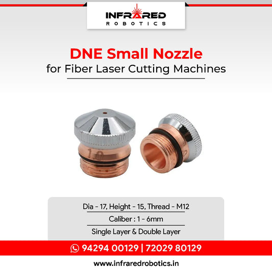DNE Laser Cutting Nozzle - M12 - Single/Double Layer
