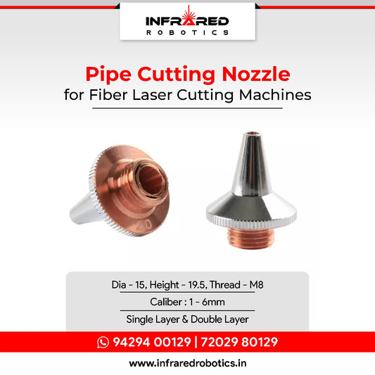 Pipe Cutting Nozzle - M8 - Single/Double Layer