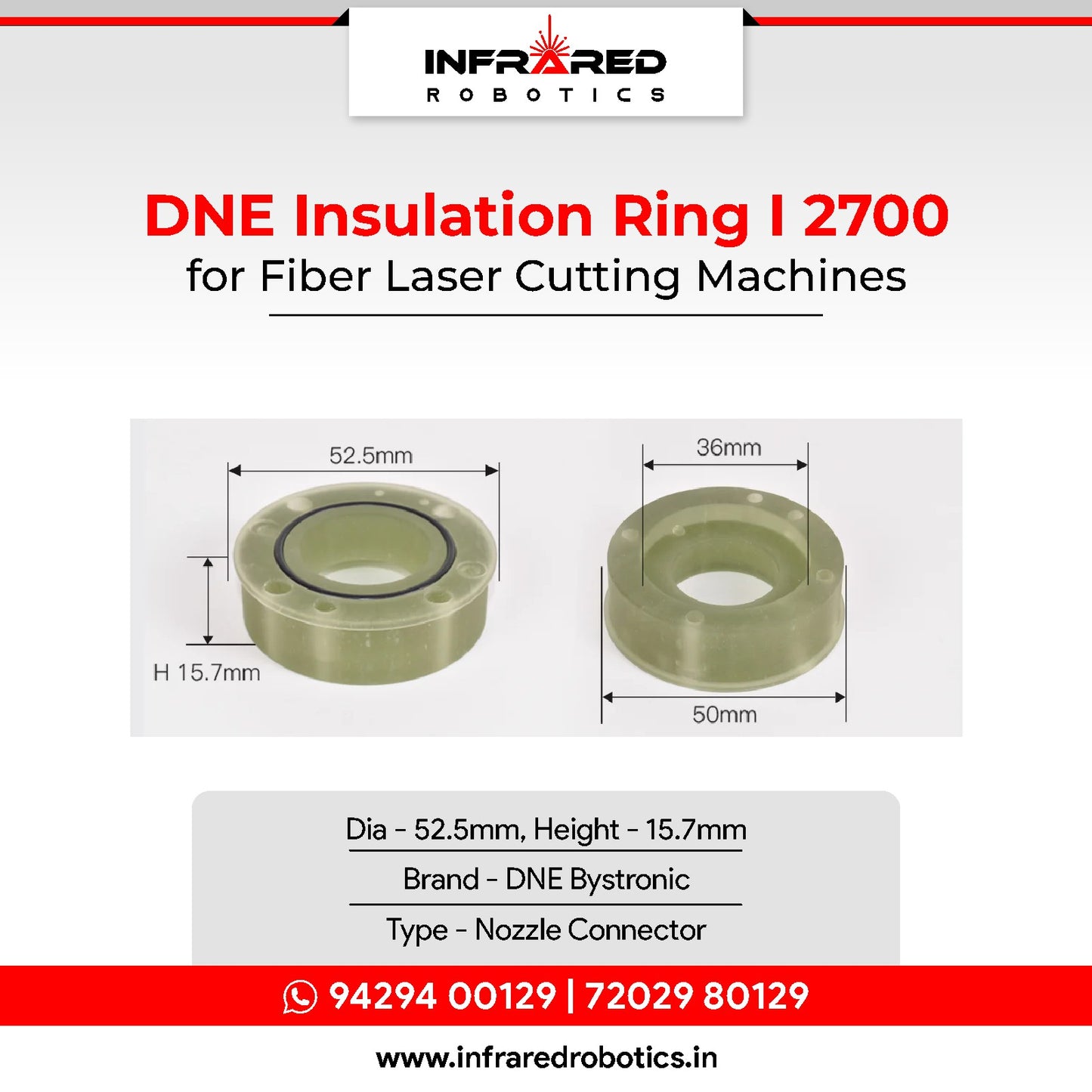 DNE Insulation Ring - 2700 - Dia 52.5