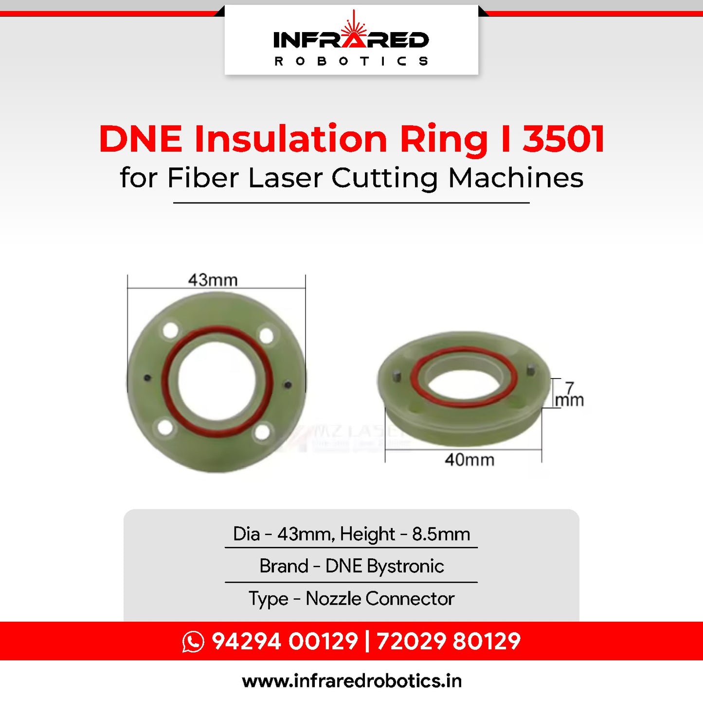 DNE Insulation Ring - 3501 -Dia 43