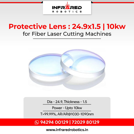 Laser Cutting Protective Window - 24.9x1.5_10kw