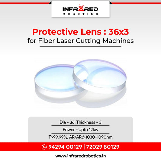 Laser Cutting Protective Window - 36x3