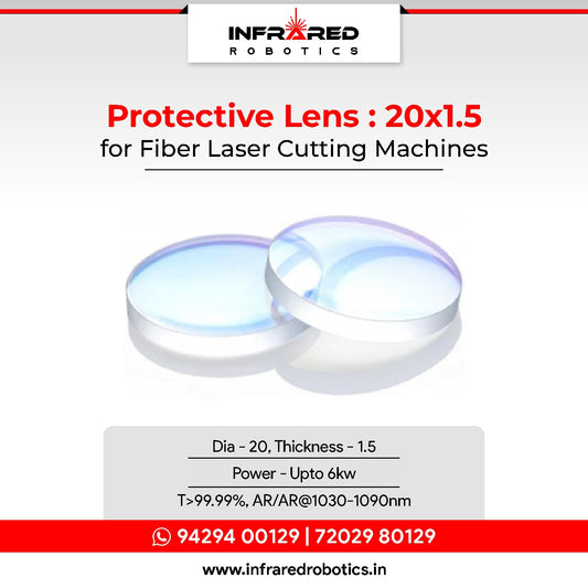 Laser Cutting Protective Window - 20x1.5