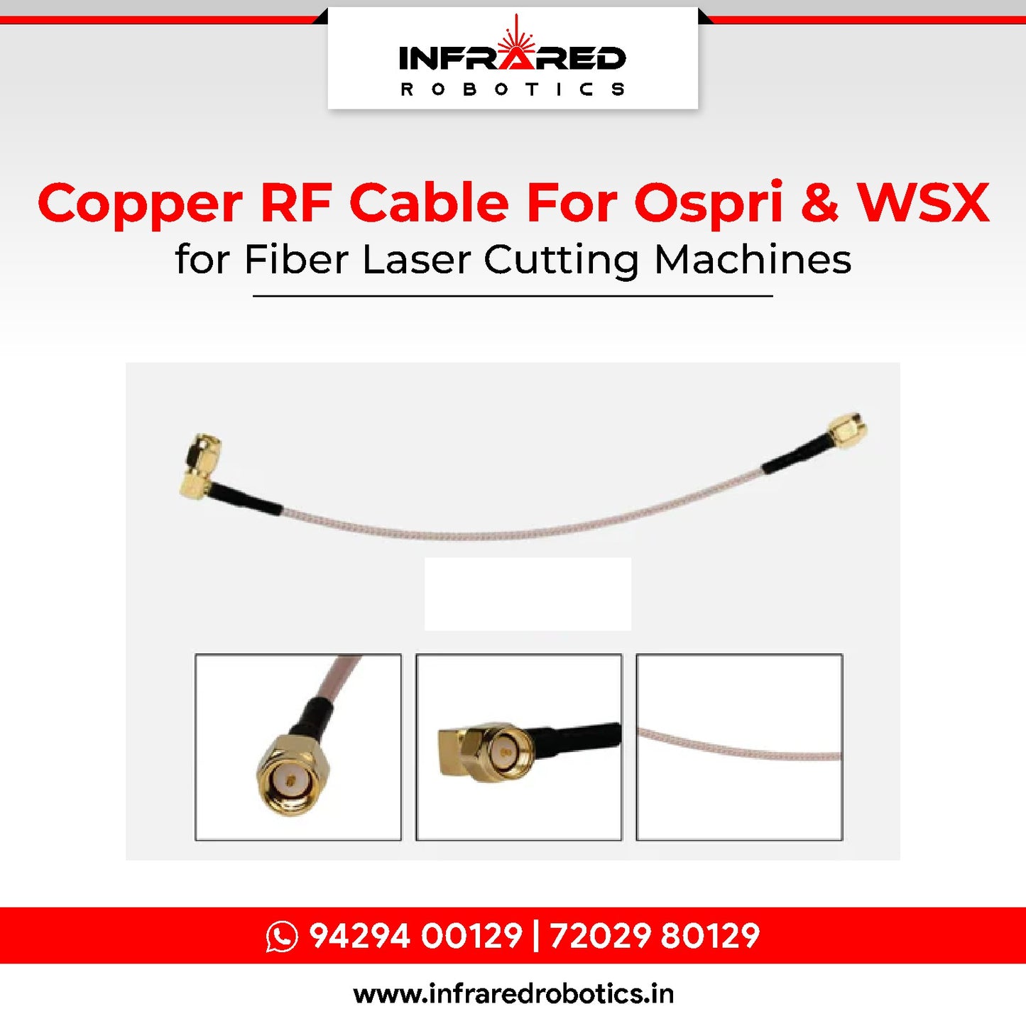 RF Cable For Ospri & WSX Laser Cutting Head