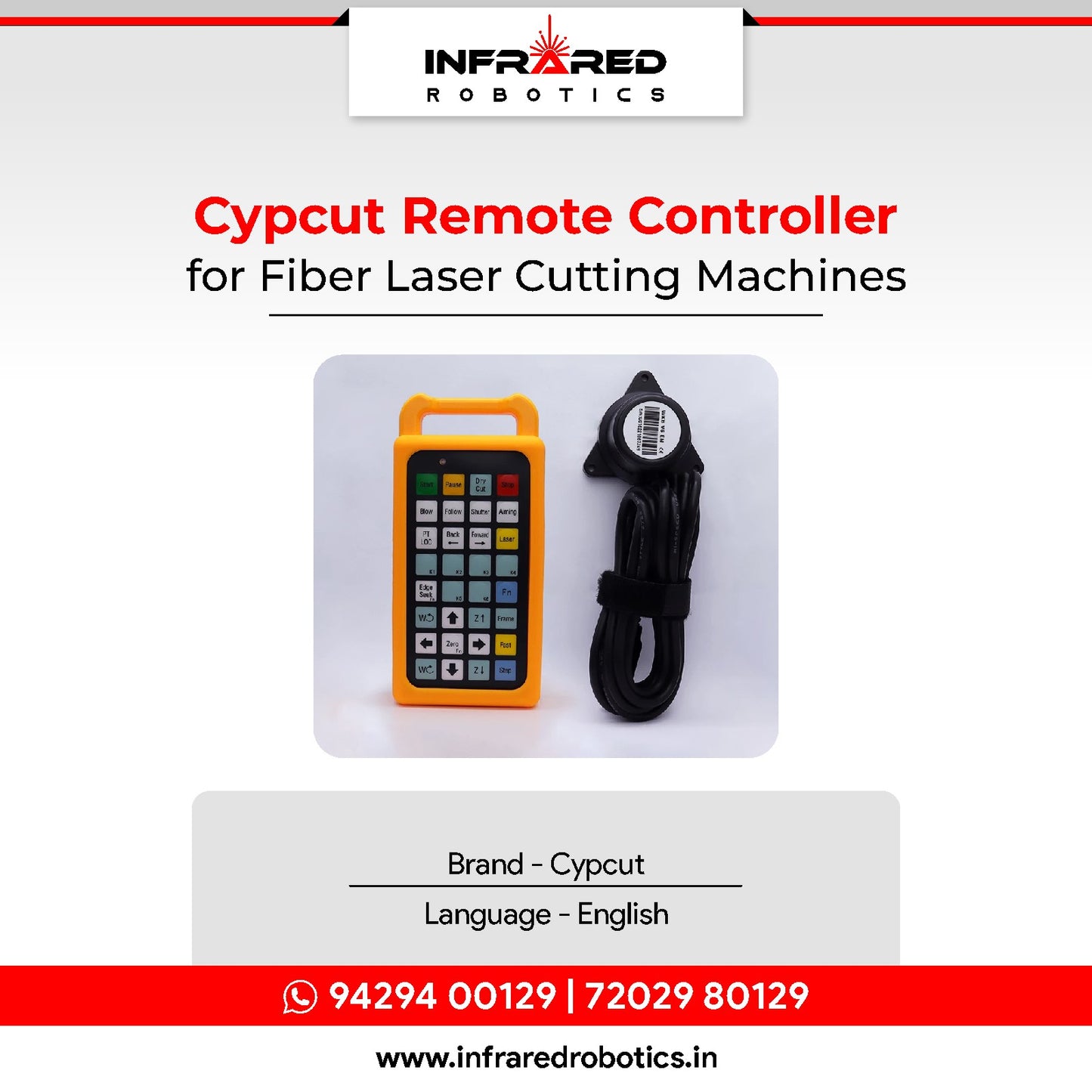 Cypcut Remote Controller - English
